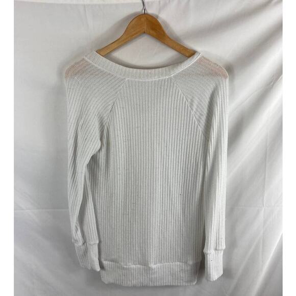 Wst Cst Ribbed long sleeve v neck top size small - Picture 3 of 3
